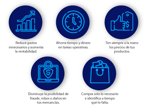 Software de control para inventarios