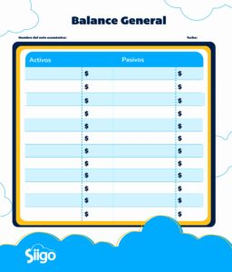 ejemplo balance general