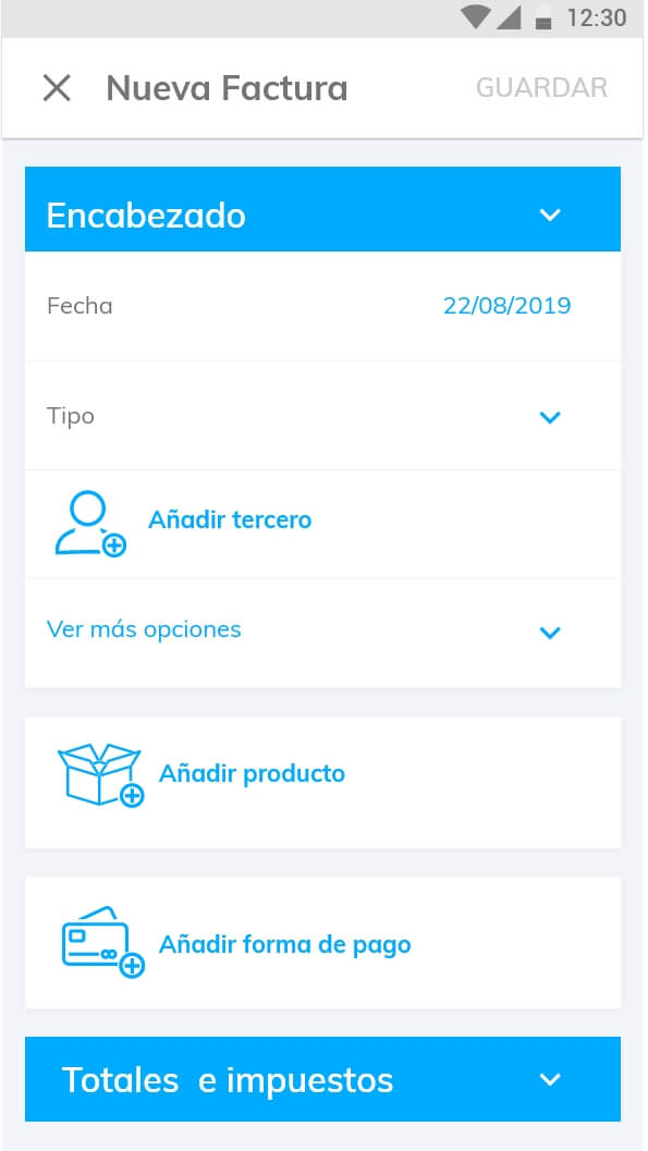 nueva factura app siigo nube