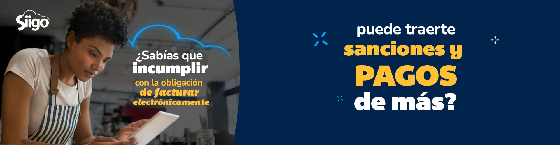 saciones-facturacion Factura electrónica obligatoria: sanciones si no la emite | Blog Siigo