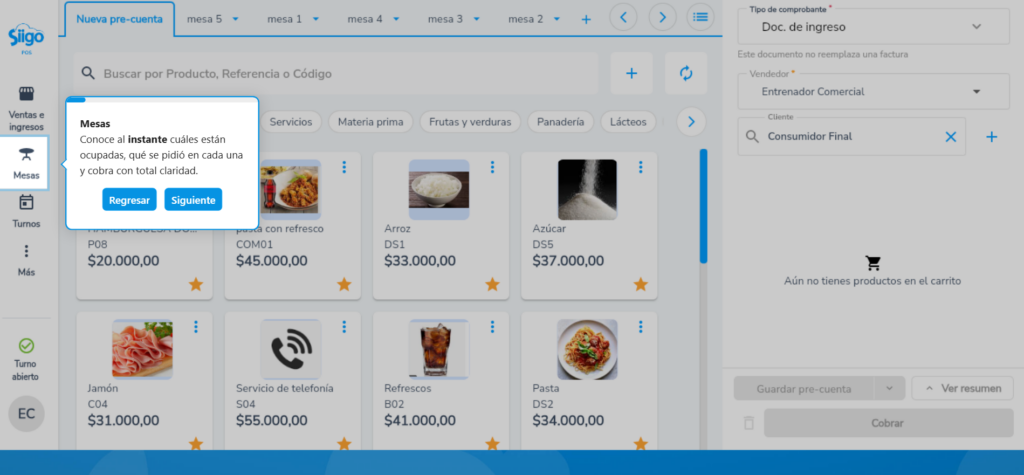 POS Gastrobar de Siigo