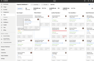 Plataforma dashboard Karbon aplicación contable