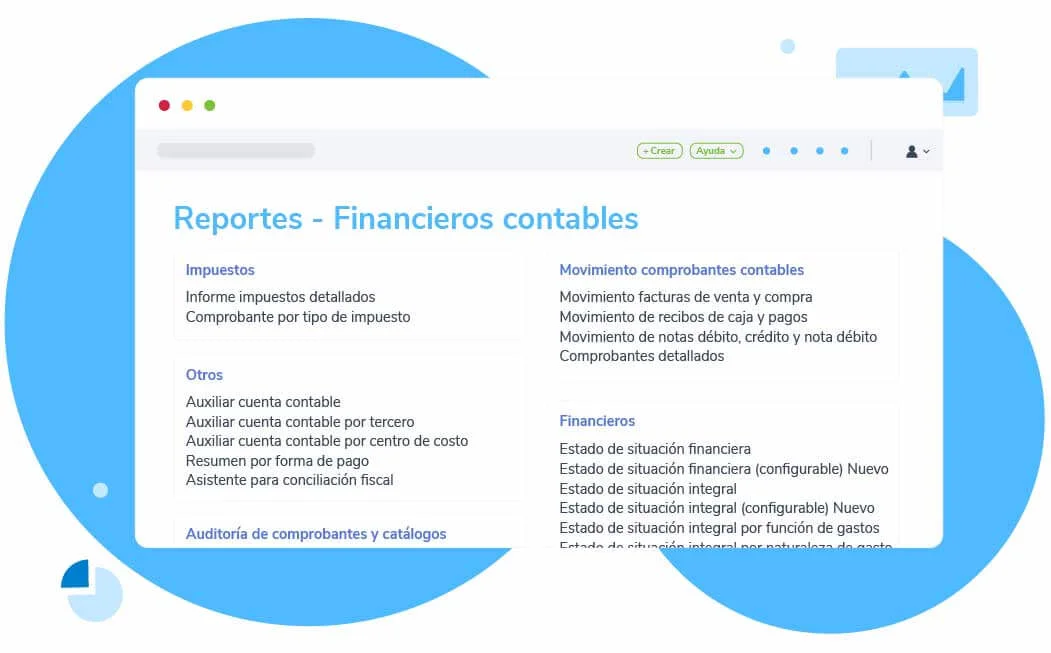 Crea tus documentos contables en segundos