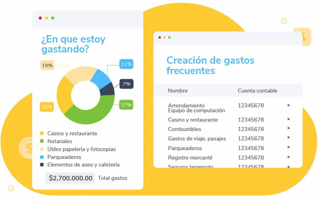 Identifica en qué gastas más