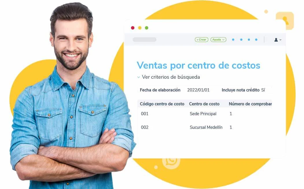 Obtén informes detallados por cada área de tu negocio