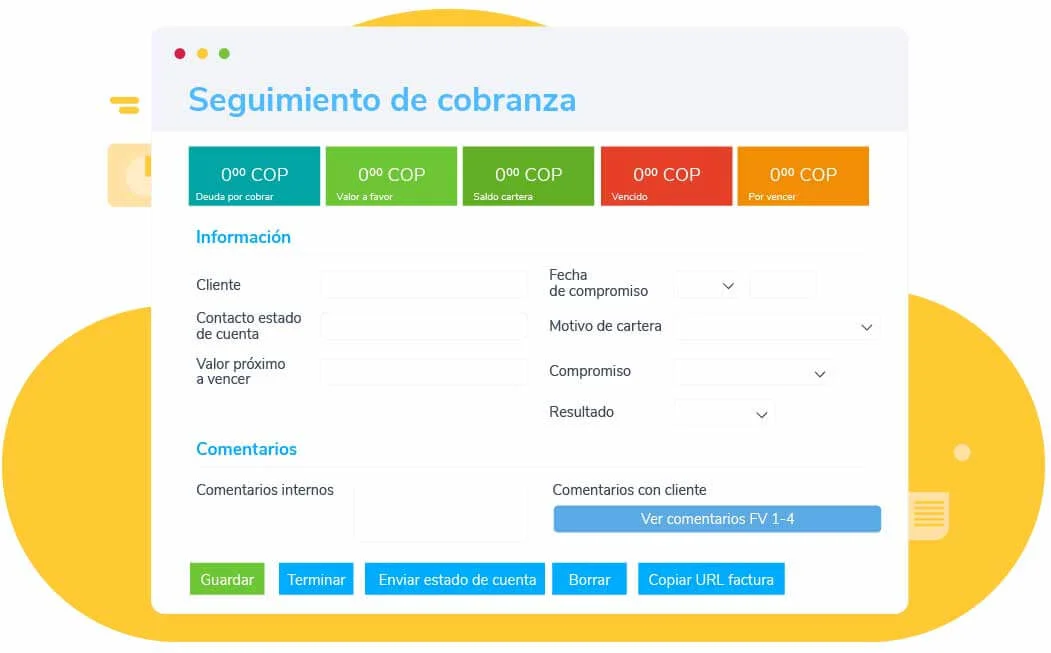 Obtener reportes detallados de las cuentas por cobrar