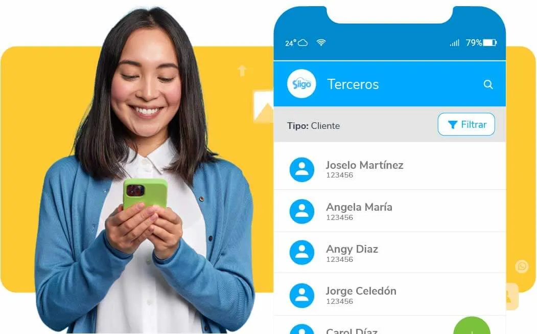 Mantén el contacto con tus clientes 24/7